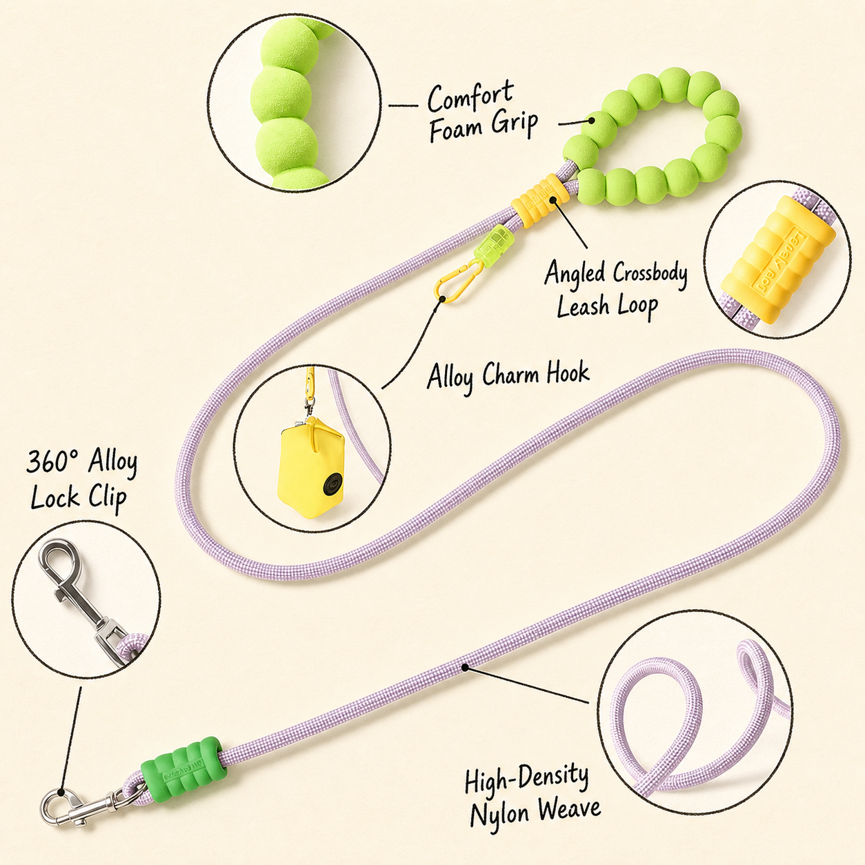 TiziPaw™ Bubble Leash