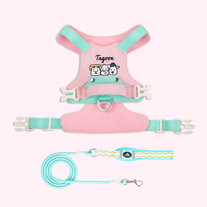 TiziPaw™ Color Pop Harness Set