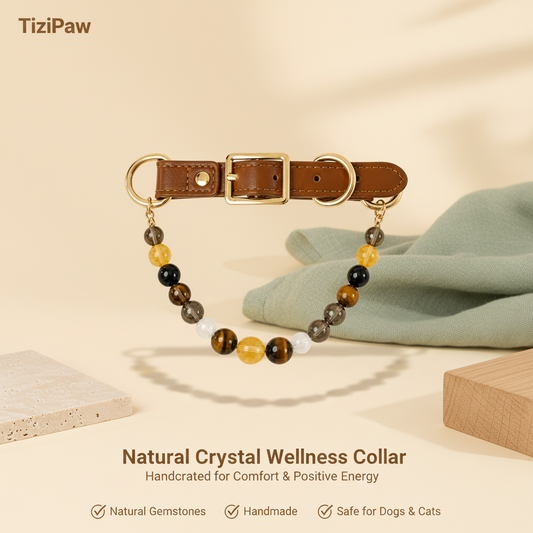Tiger's Eye Collar | TiziPaw™